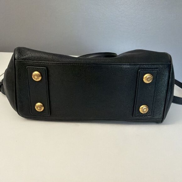 Marc Jacobs Burgundy Pebble Leather Too Hot To Handle Classic Lined Satchel Bag - Picture 2 of 16